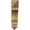 Ekena Millwork Balboa Arts & Crafts Rough Sawn Bracket, Western Red Cedar, 6"W x 28"D x 28"H BKT06X28X28BOA03RWR - alternate 4